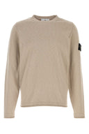 Maglione in misto cotone cappuccino Stone Island