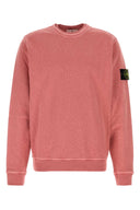 Dunkelrosa Baumwoll-Sweatshirt von Stone Island