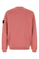 Dunkelrosa Baumwoll-Sweatshirt von Stone Island