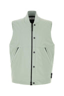 Stone Island Mint Green Stretch Polyester Sleeveless Jacket