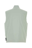 Stone Island Mint Green Stretch Polyester Sleeveless Jacket