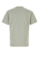 Stone Island Sage Green Cotton T Shirt