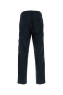 Pantaloni cargo in cotone blu navy Stone Island