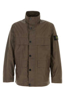 Stone Island 泥浆涤纶混纺夹克