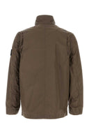Stone Island 泥浆涤纶混纺夹克