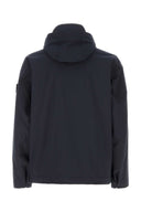 Giubbotto imbottito in poliestere stretch Stone Island Blu Navy