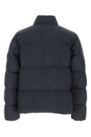Piumino Stone Island in nylon blu navy