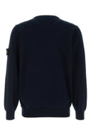 Stone Island Midnight Blue Cotton Sweater