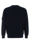 Stone Island Midnight Blue Cotton Sweater