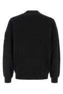 Stone Island Black Cotton Sweatshirt