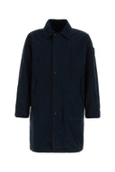 Trench in misto poliestere blu notte Stone Island