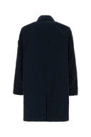 Trench in misto poliestere blu notte Stone Island