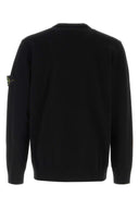 Stone Island Black Wool Sweater