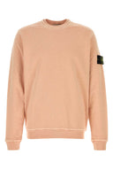 Felpa Stone Island in cotone pesca
