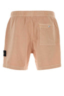 Stone Island 三文鱼棉百慕大短裤