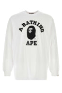 Camiseta de algodón blanca de Bape