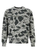 Sudadera De Algodón Estampada Bape