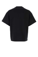 Jil Sander Camiseta de algodón negra