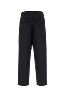 Jil Sander Midnight Blue Cotton Pant