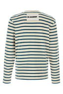 Jil Sander Embroidered Cotton T Shirt