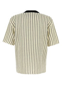 Jil Sander Embroidered Crochet T Shirt