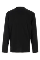 Jil Sander Camiseta de algodón negra