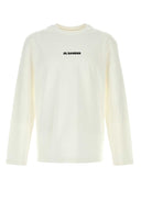 Jil Sander Camiseta de algodón blanca