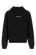 Jil Sander Sudadera de algodón negra