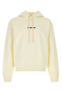 Jil Sander Ivory Cotton Sweatshirt