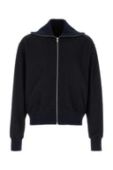 Jil Sander Midnight Blue Wool Cardigan