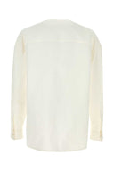 Jil Sander White Linen Blend Shirt