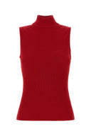 Top Loewe in maglia rossa