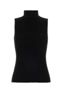 Top Loewe in maglia nera
