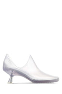 Loewe Light Grey Pvc Emily Aqua Pumps