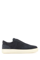 Hogan Navy Blue Suede H668 Slip Ons