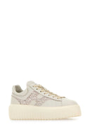 Hogan Chalk Leather Sneakers