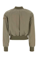 Tatras Sage Green Nylon Ottamota Bomber Jacket