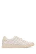 Coach New York Printed Canvas Sneakers