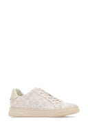 Coach New York Printed Canvas Sneakers