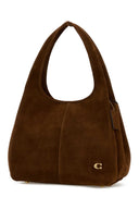 Coach New York Caramel Suede Lana Shopping Bag