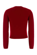 Tory Burch Red Cashmere Cardigan