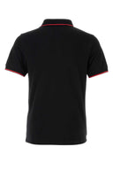 Diesel Black Piquet Polo Shirt