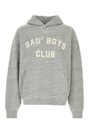 Dsquared Melange Grey Cotton Oversize Sweatshirt