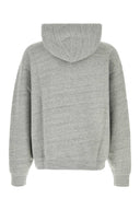 Dsquared Melange Grey Cotton Oversize Sweatshirt
