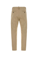 Dsquared Beige Stretch Cotton Chino Pant