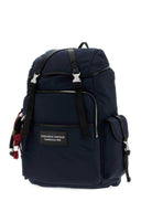 Dsquared Navy Blue Fabric Backpack