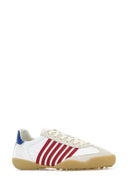 Dsquared White Leather Dsquared2 Soccer Sneakers