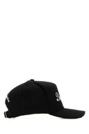 Dsquared Black Cotton Baseball Cap