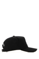 Dsquared Black Cotton Baseball Cap