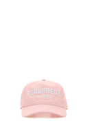 Dsquared 핑크 코튼 야구 모자